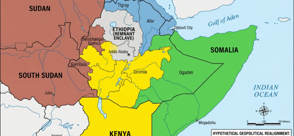Suicide by Geography: How "Abiy Logic" Could Erase Ethiopia from the Map